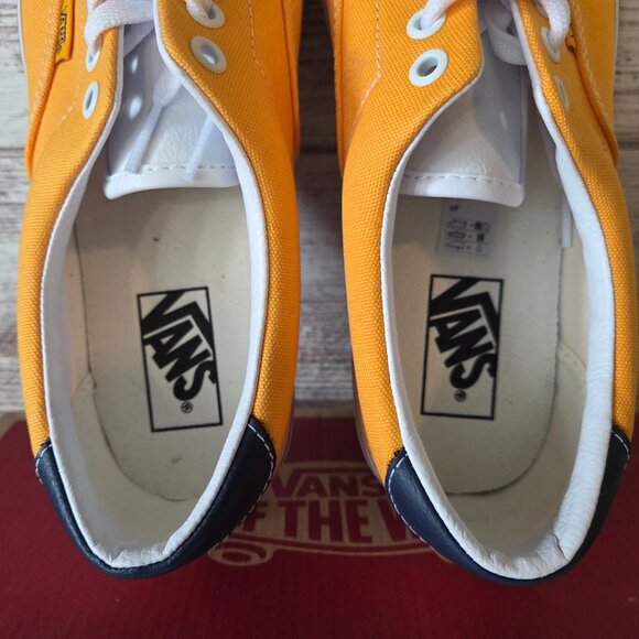 🌻 Vans Authentic Yellow Canvas Low-Top Sneakers | Never Worn w/ Box - Picture 4 of 8
